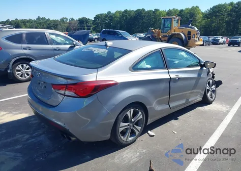 2014 Hyundai Elantra from USA, damaged, VIN KMHDH6AH4EU024380